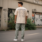 „Notfallnummer" – Oversized Tee | Unisex | Backprint