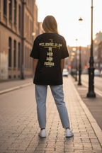 Oversized T-Shirt - Psalm 139:15-16 - Back Print