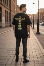 Oversized T-Shirt - Psalm 139:15-16 - Back Print