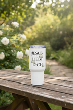 Thermal mug Jesus Loves You
