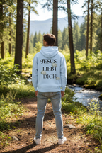 Hoodie - Back print - Jesus loves you