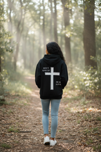 „Don't Give Up“ – Oversized Zip Hoodie | Unisex | Front & Back Print