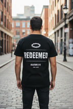 „Redeemed" – Faith Statement Tee | Unisex | Backprint
